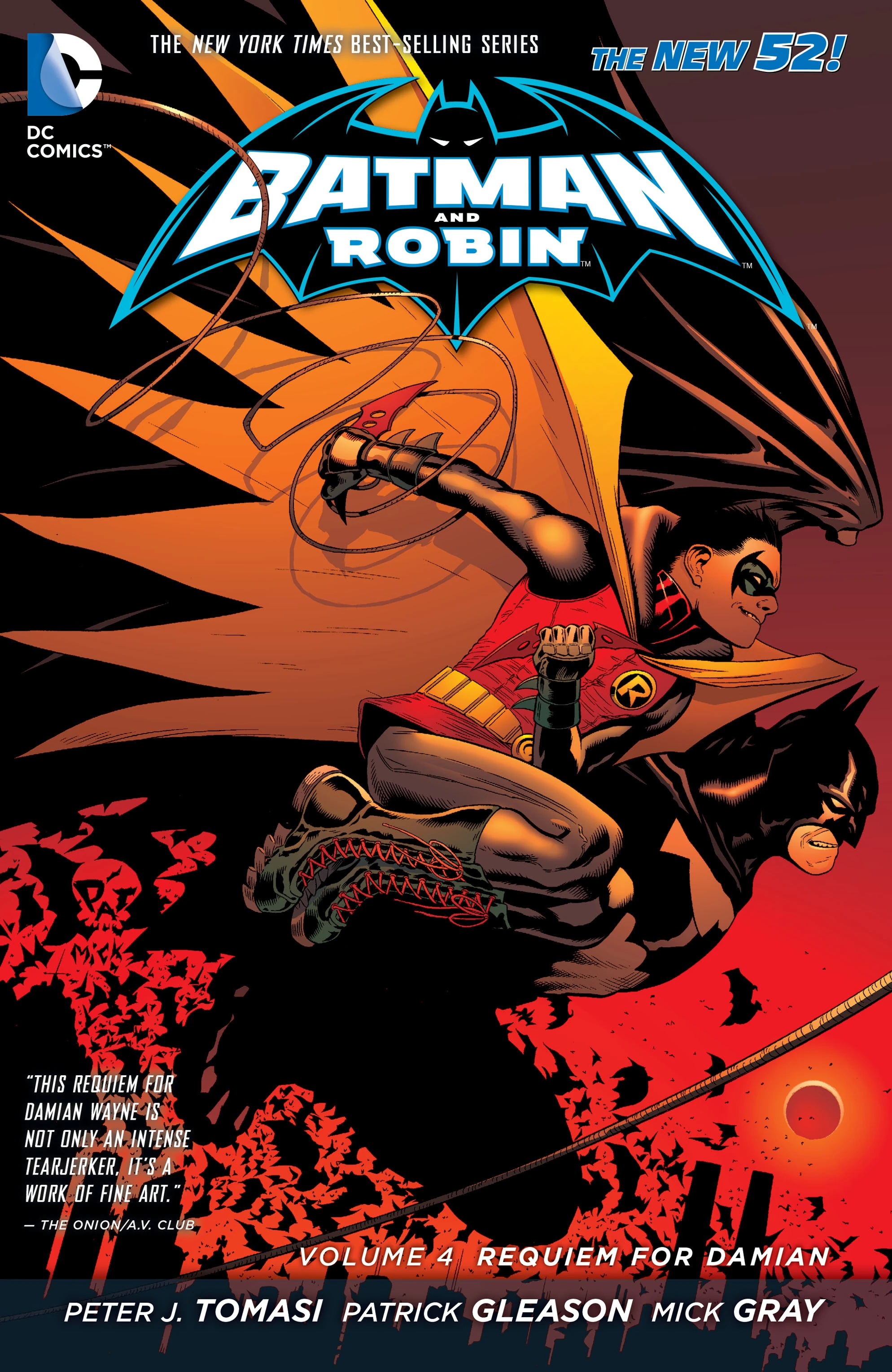 Batman and Robin Vol. 4: Requiem for Damian (DC, 2014) cover